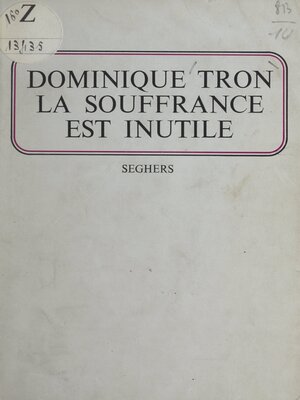 cover image of La souffrance est inutile
